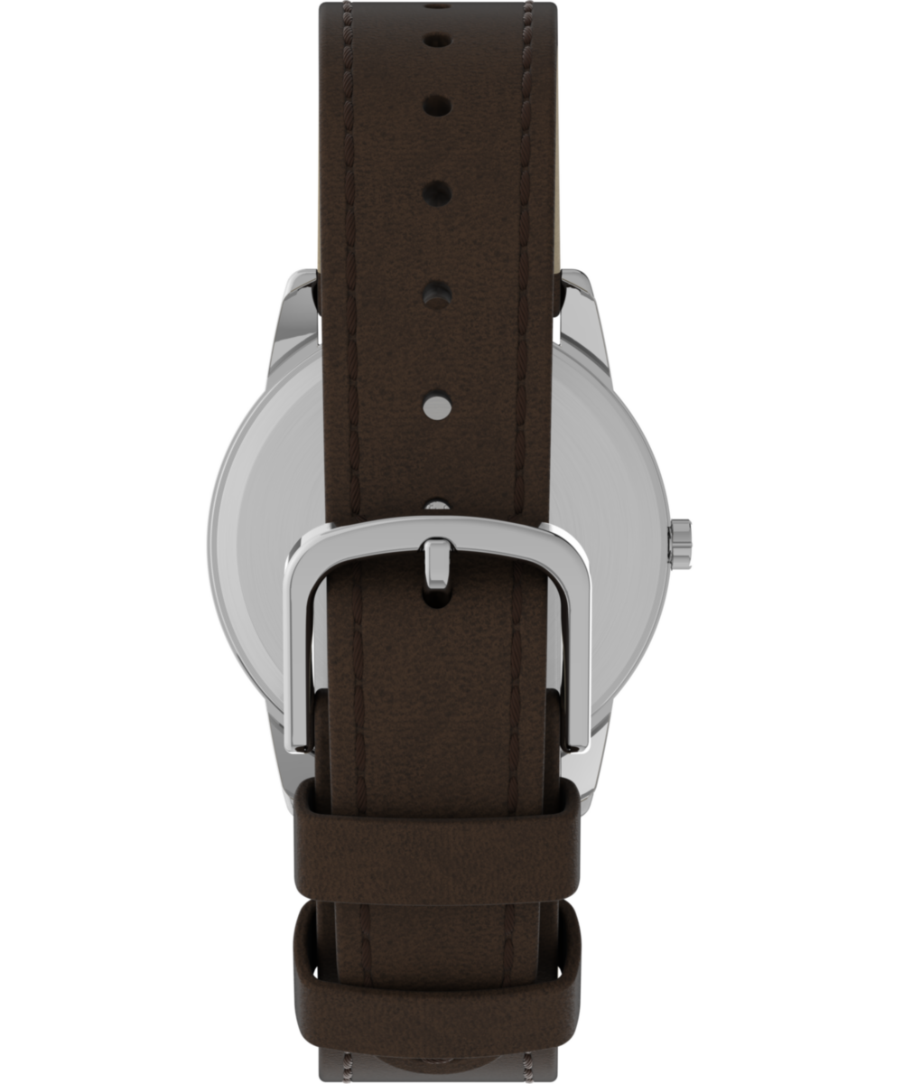 Easy Reader Day Date 35mm Leather Strap Watch - Image 3