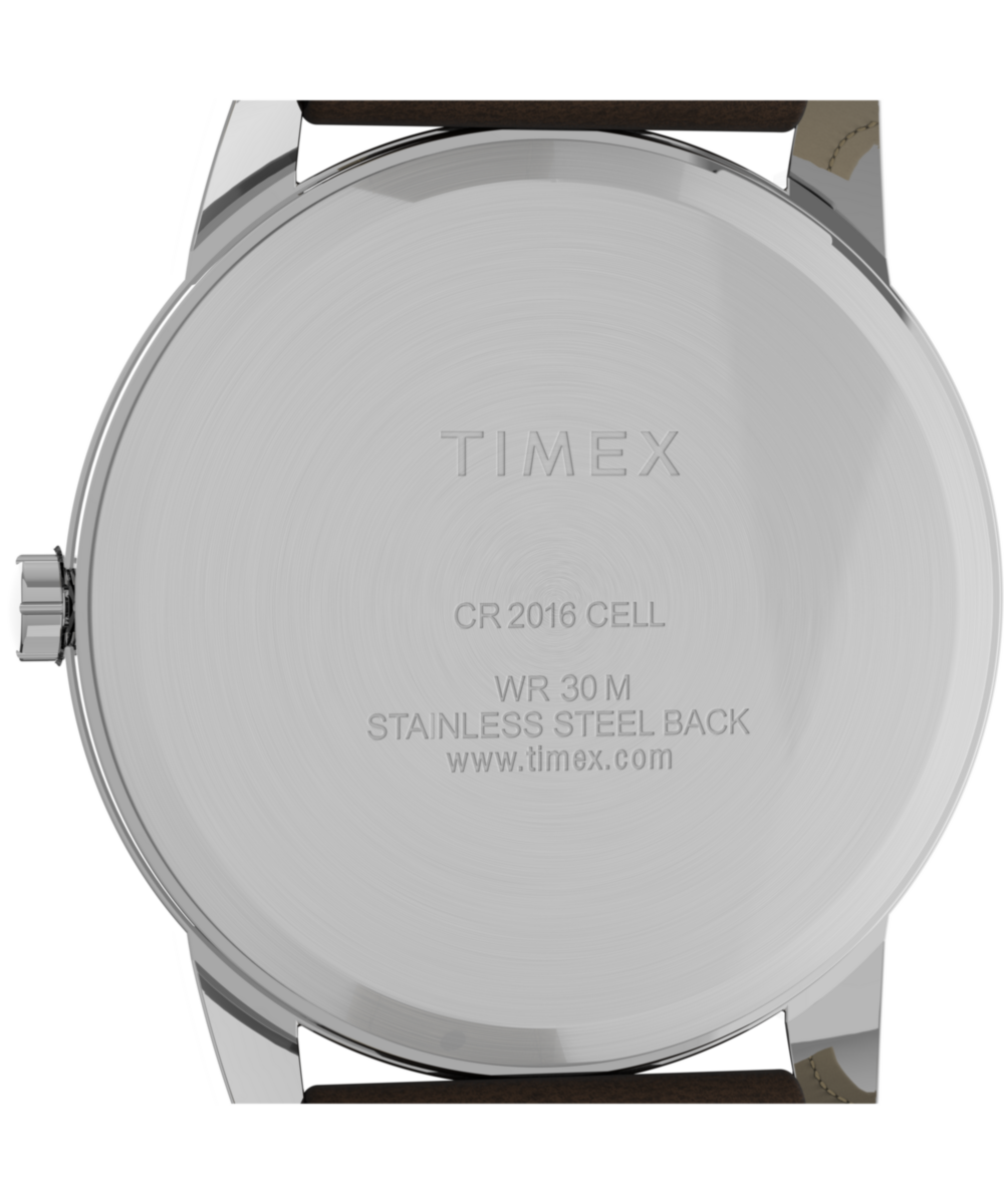Easy Reader Day Date 35mm Leather Strap Watch - Image 4