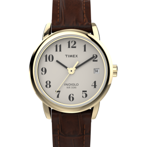 Easy Reader® 25mm Leather Strap Watch