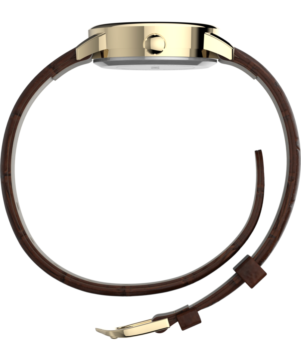 Easy Reader® 25mm Leather Strap Watch - Image 2