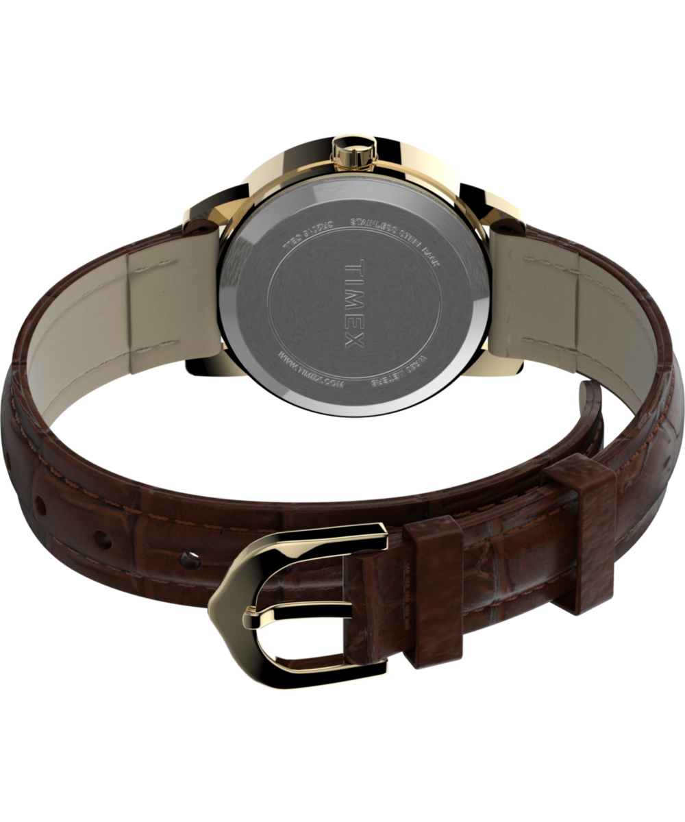 Easy Reader® 25mm Leather Strap Watch - Image 5
