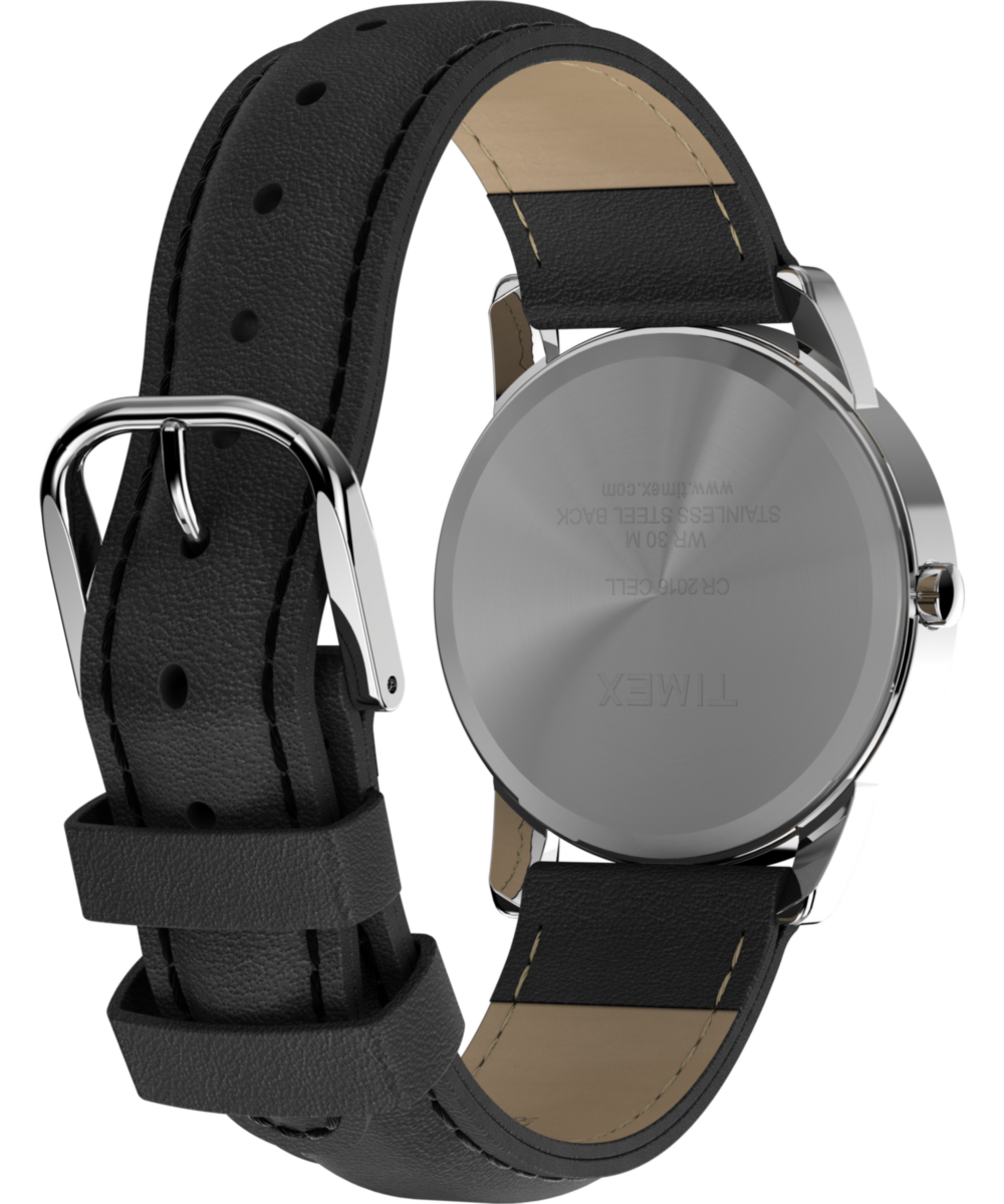 Easy Reader 35mm Leather Strap Watch - Image 5