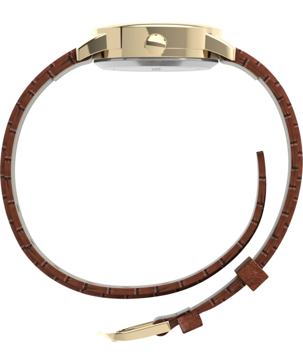 Easy Reader® 25mm Leather Strap Watch - Image 4