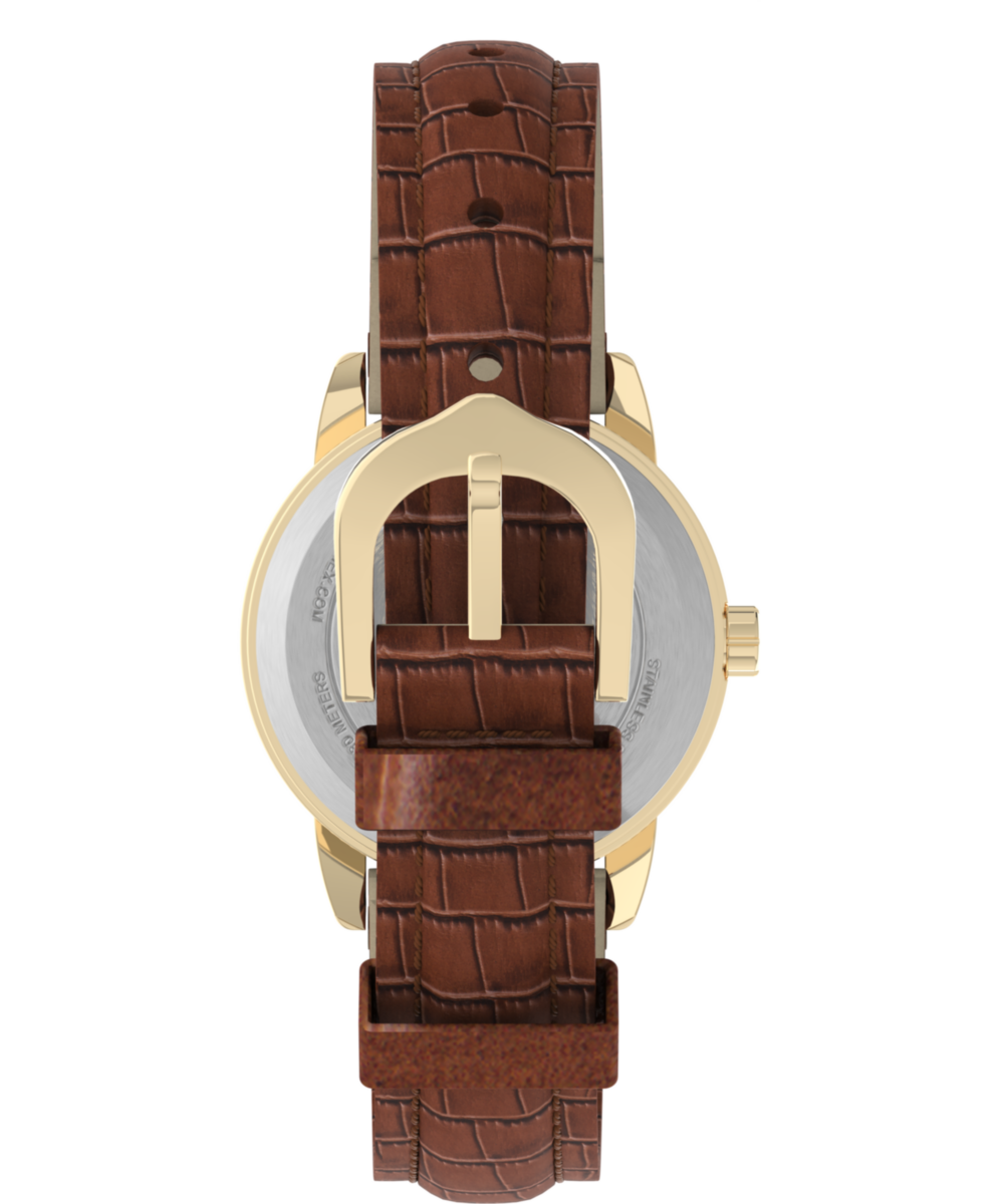 Easy Reader® 25mm Leather Strap Watch - Image 5