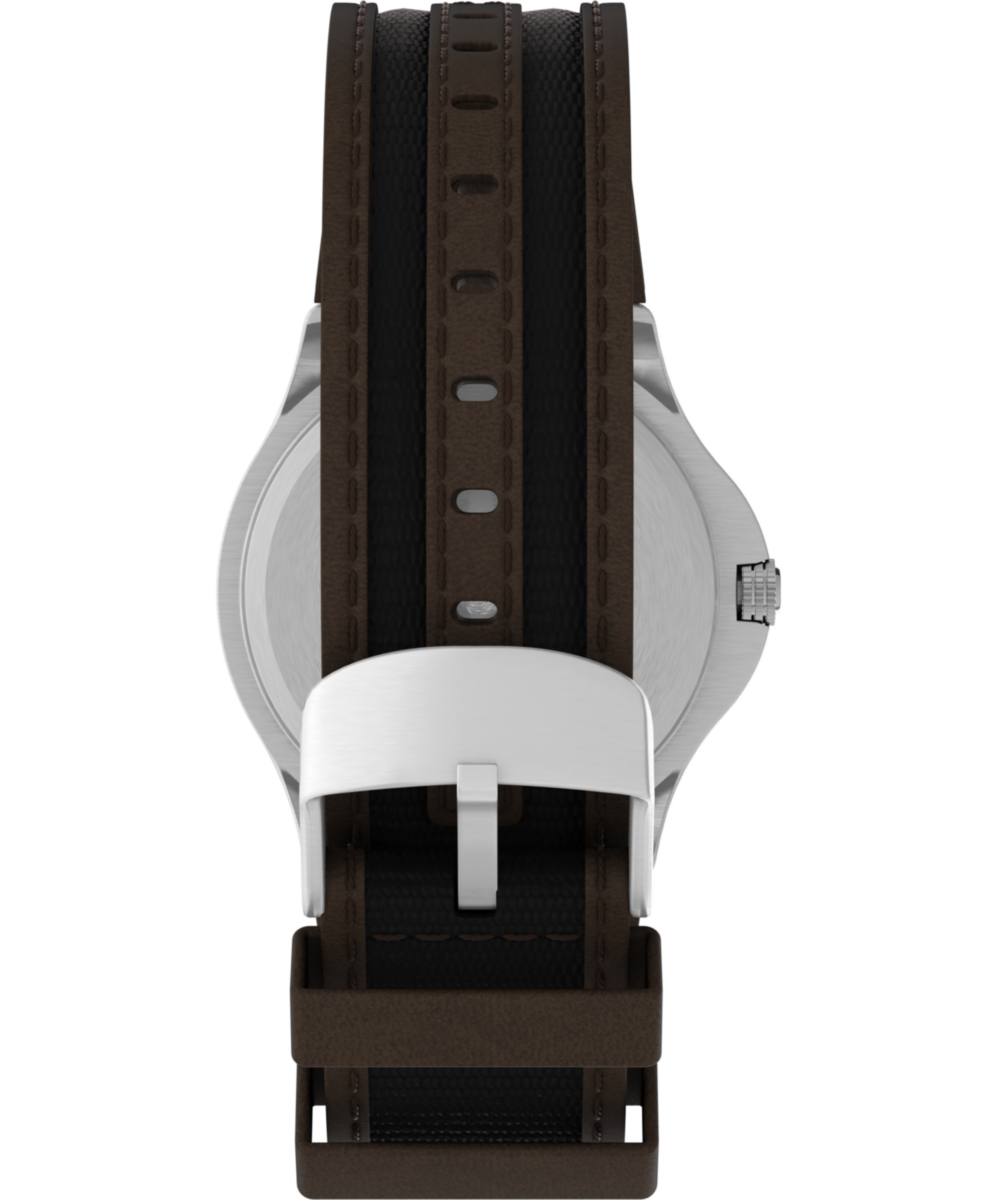 Expedition Metal Field 40mm Leather Strap Watch - Image 3