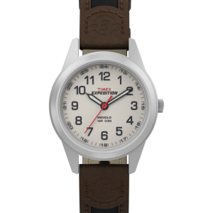 Expedition Field Mini 26mm Leather Strap Watch
