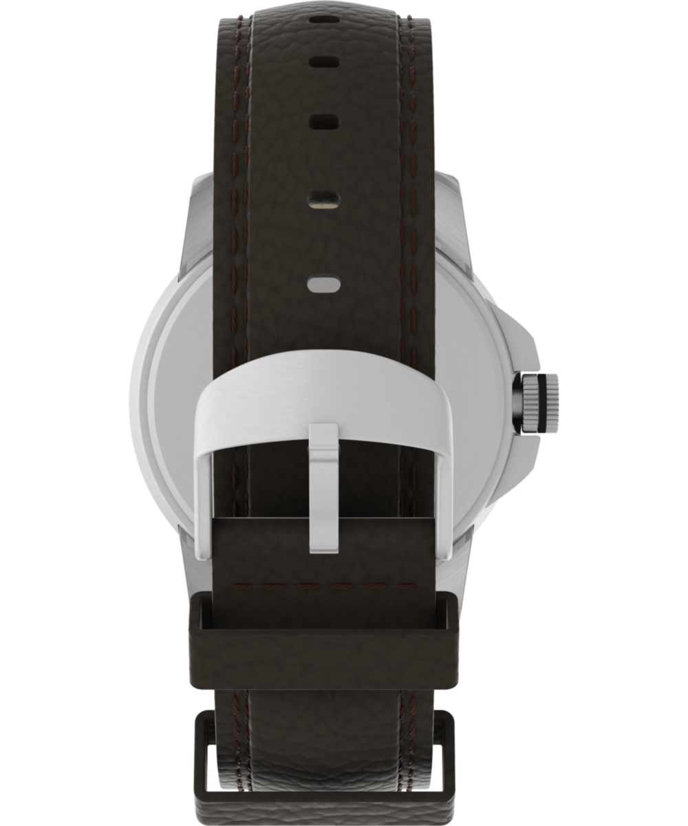 Expedition Metal Field 40mm Leather Strap Watch - Image 3
