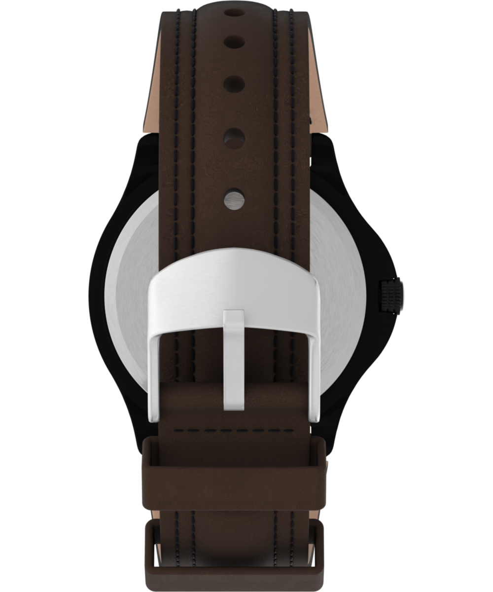 Expedition Metal Field 40mm Leather Strap Watch - Image 3