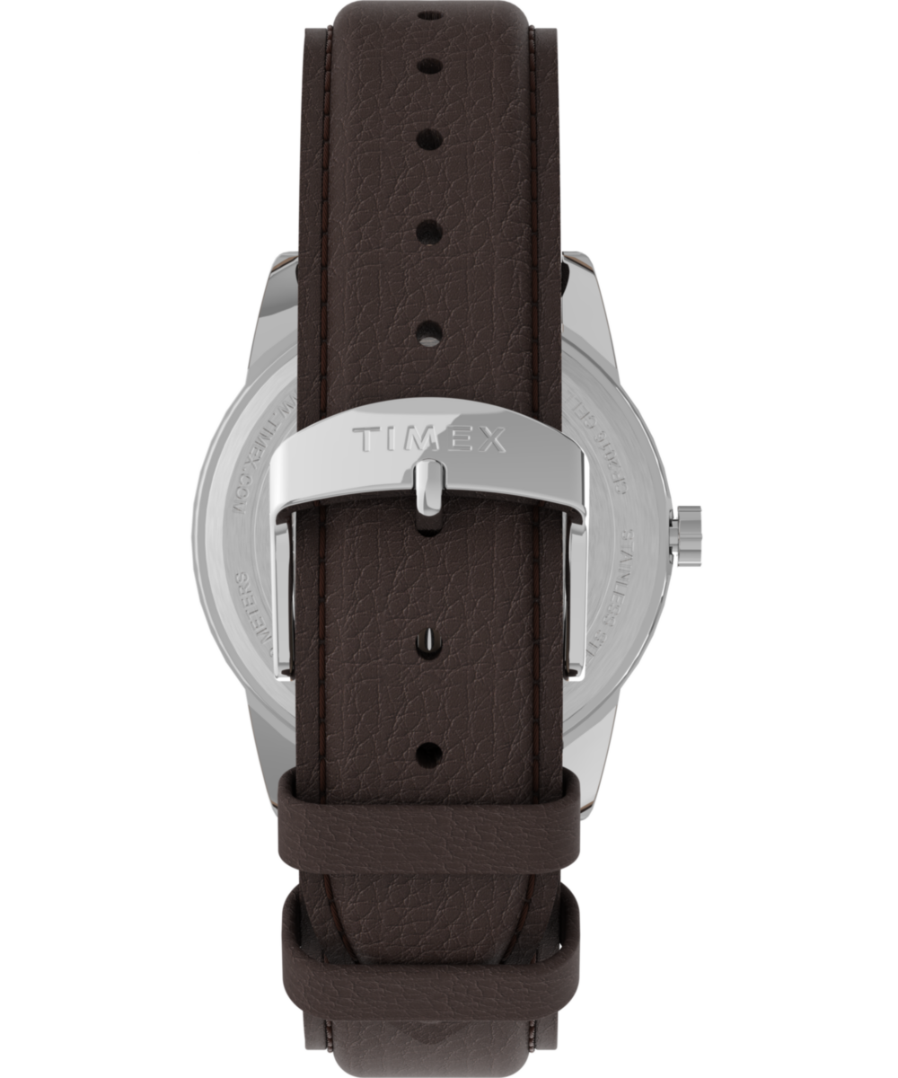 Easy Reader 38mm Leather Strap Watch - Image 3