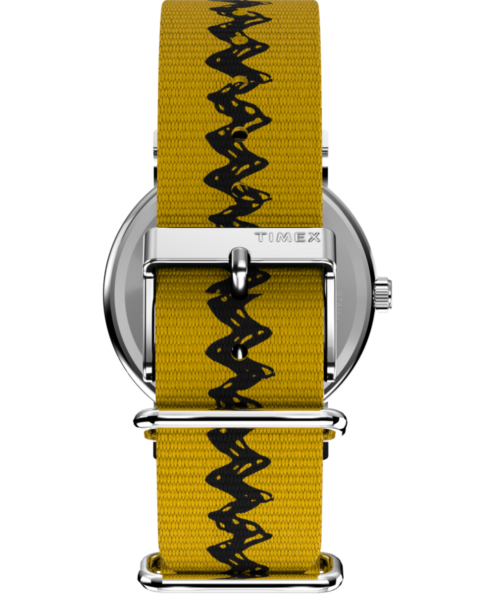Peanuts® x Timex Charlie Brown 38mm Fabric Strap Watch - Image 3