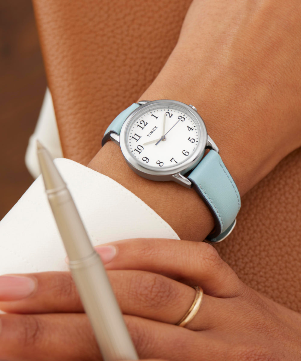 Easy Reader Color Pop 30mm Leather Strap Watch - Image 2