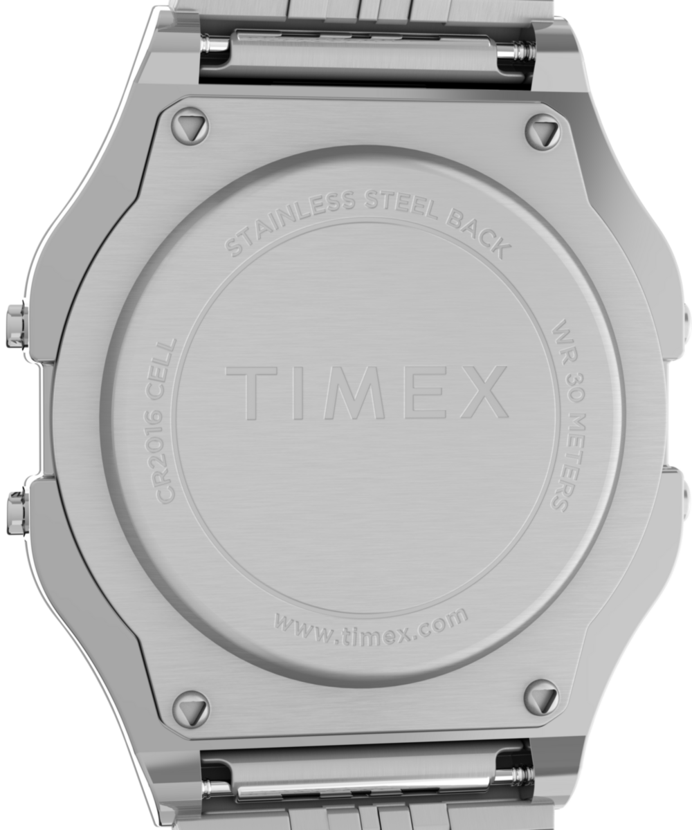 Timex T80 34mm Stainless Steel Bracelet Watch - Image 4