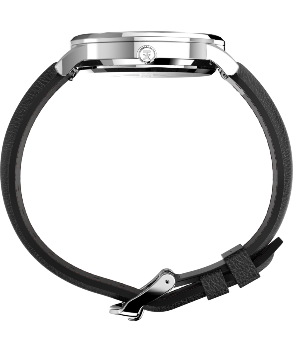 Waterbury Classic Day/Date 40mm Leather Strap Watch - Image 2