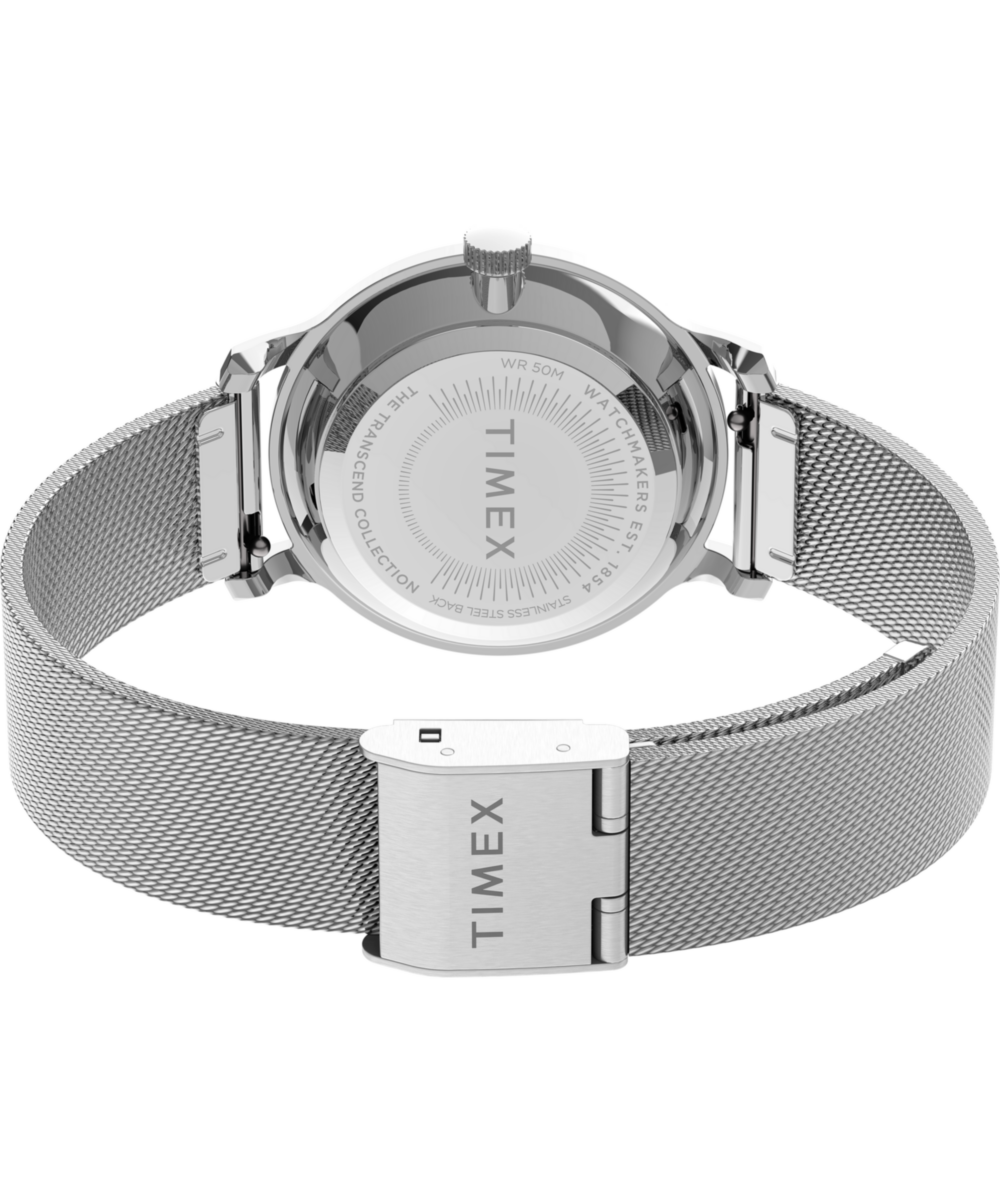 Transcend™ 31mm Stainless Steel Mesh Band Watch - Image 5
