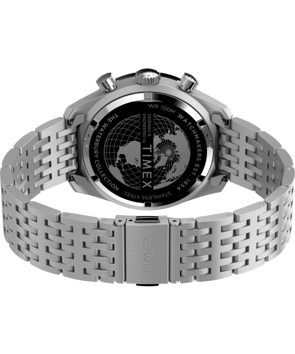 Waterbury Chronograph 41mm Stainless Steel Bracelet Watch - Image 5