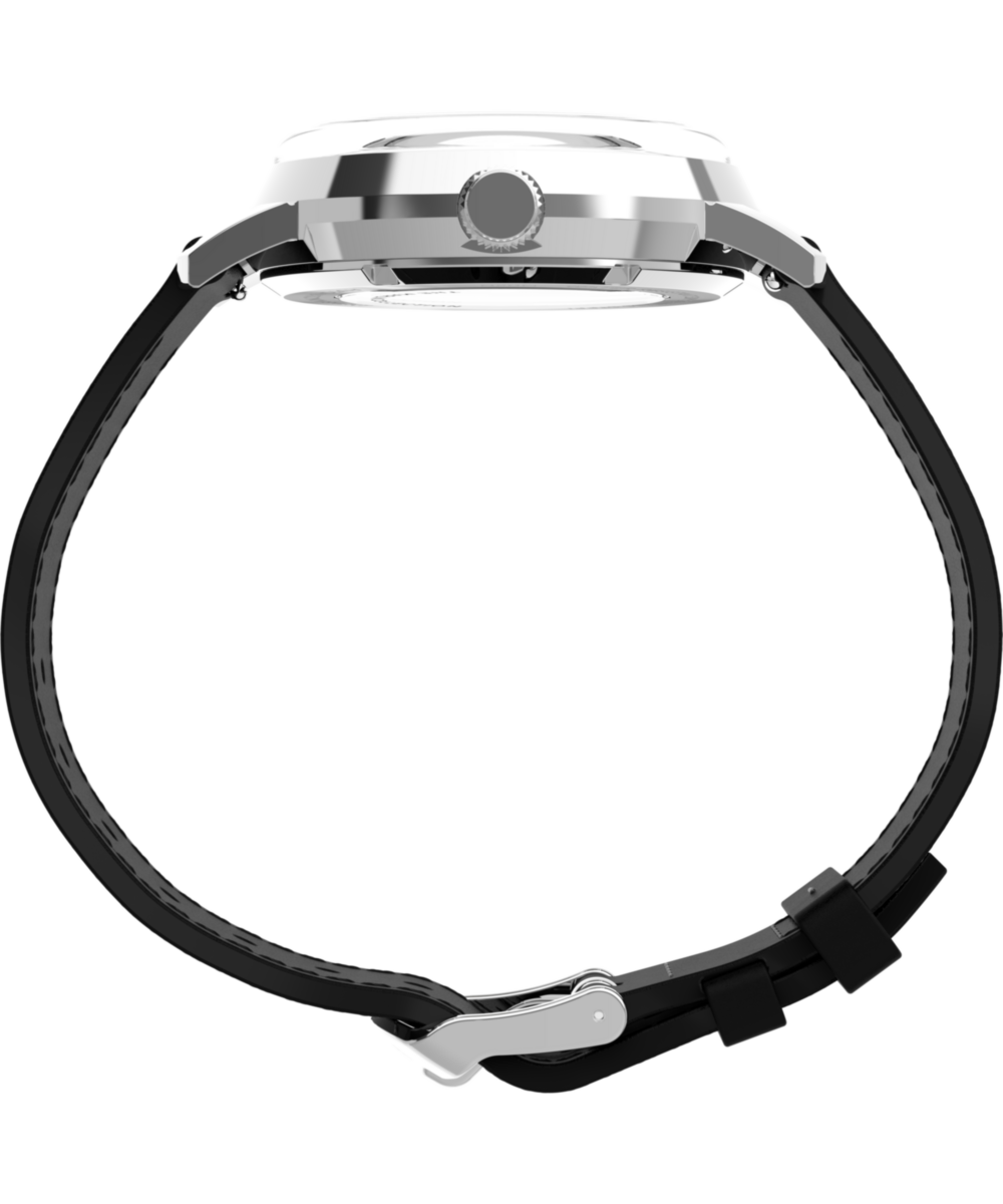 Marlin® Automatic 40mm Leather Strap Watch - Image 2