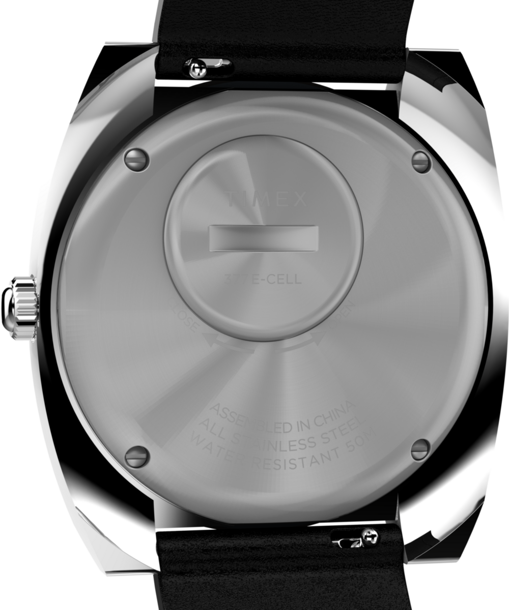 Timex World Time 1972 Reissue 39mm Leather Strap Watch - Image 4