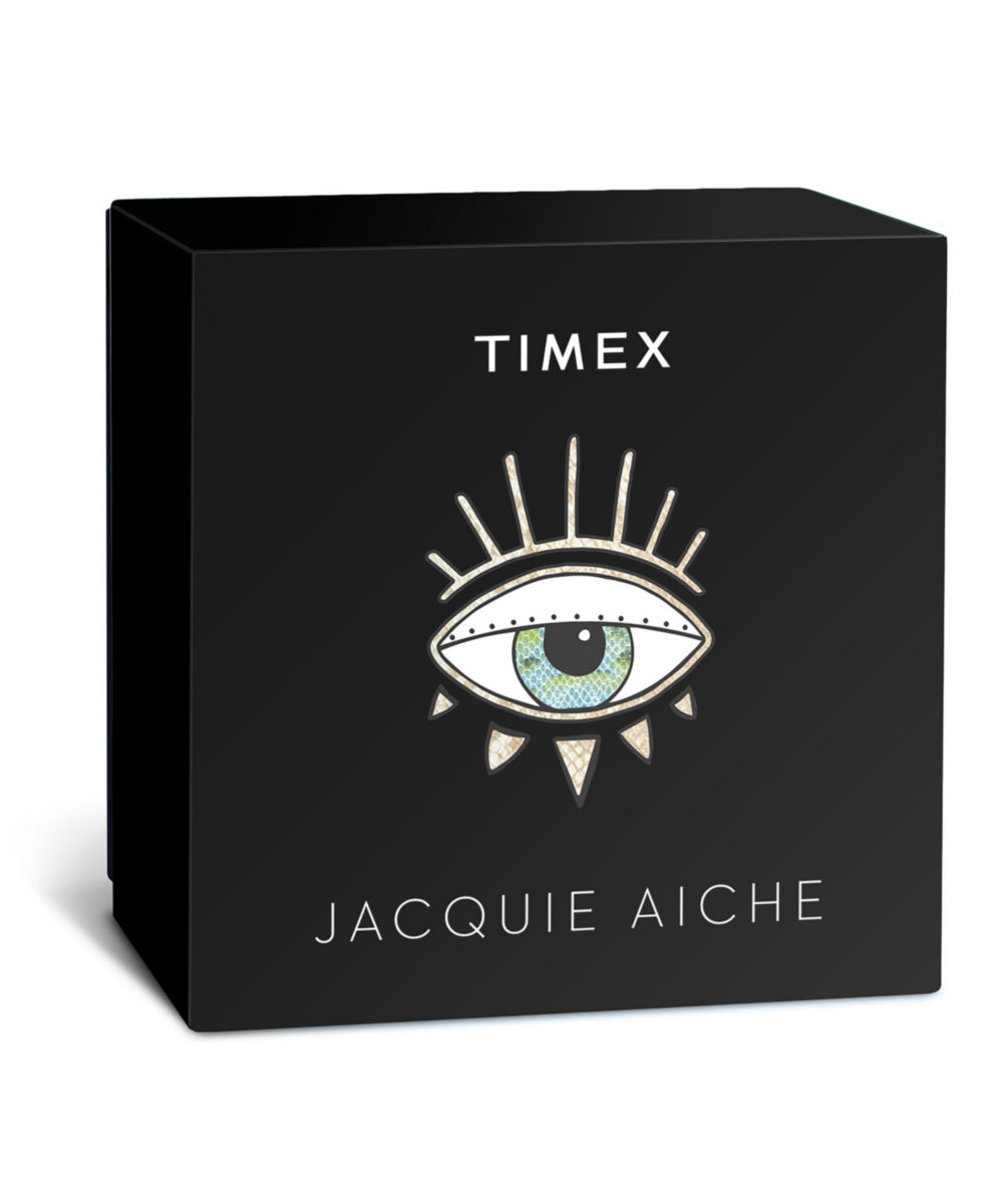 Timex Legacy x Jacquie Aiche Malachite Tribe Eye 36mm Watch - Image 7