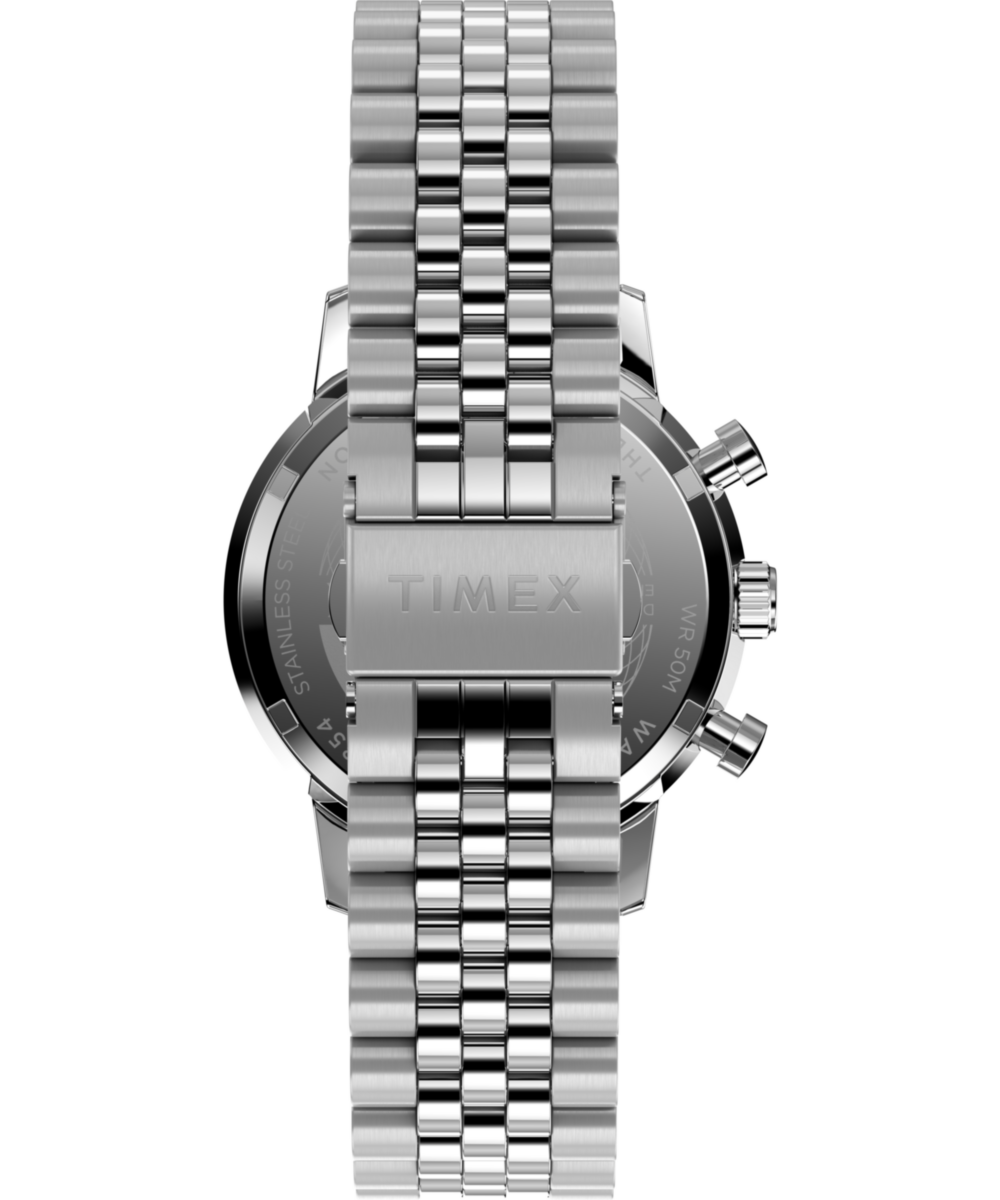 Marlin® Chronograph Tachymeter 40mm Stainless Steel Bracelet Watch - Image 6