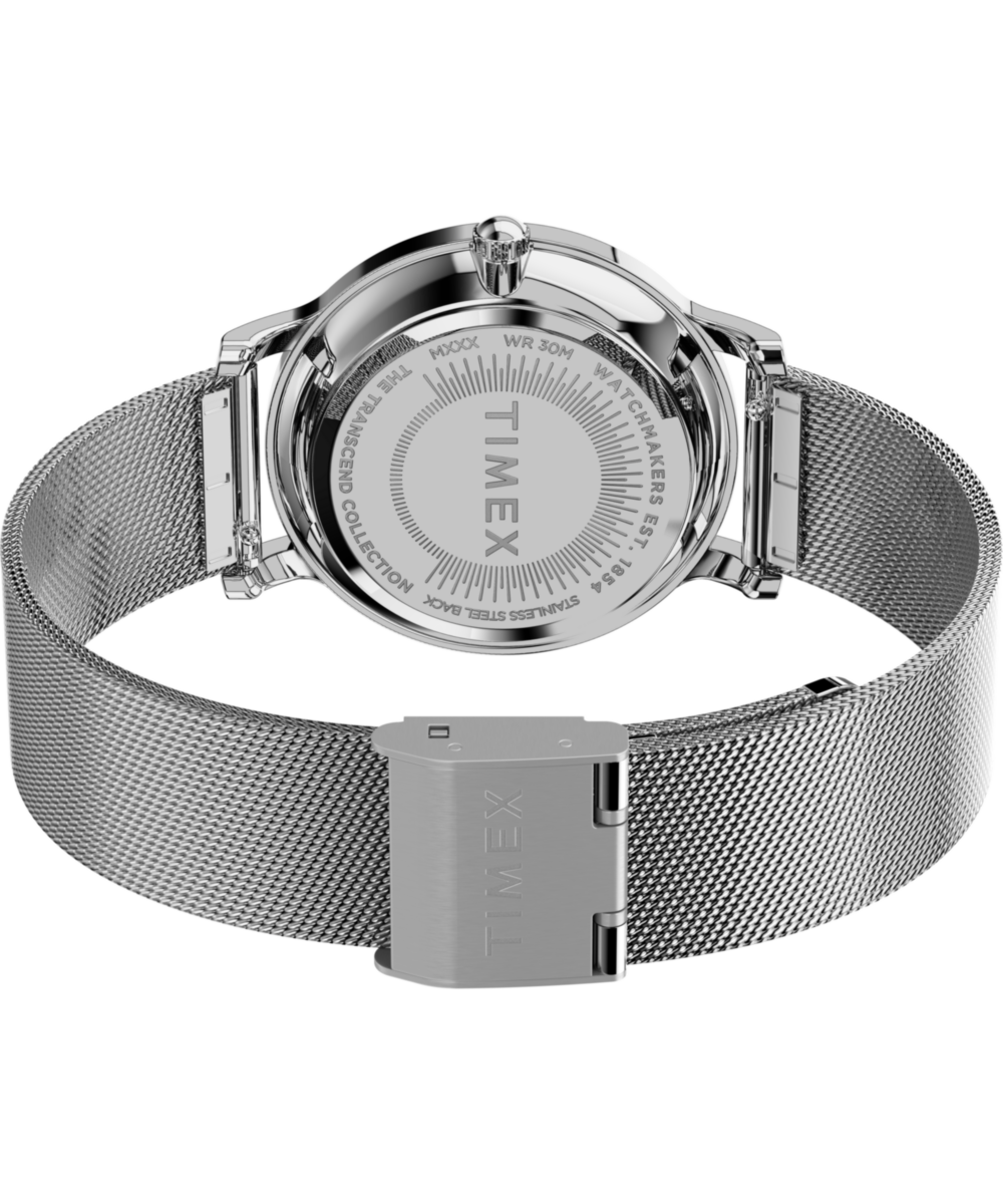 Transcend 34mm Mesh Bracelet Watch - Image 7
