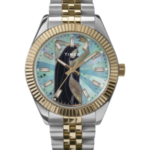 Timex x Jacquie Aiche Musings 36mm Stainless Steel Bracelet Watch
