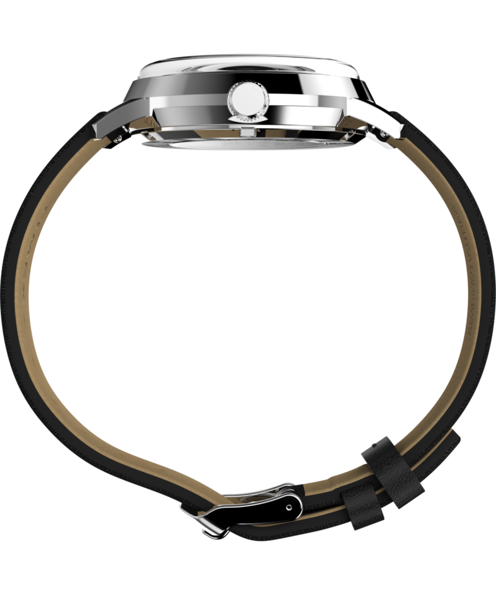 Peanuts® x Timex Marlin® Automatic Saxophonist 40mm Leather Strap Watch - Image 3