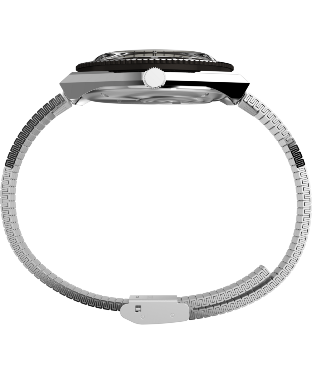 Timex x seconde/seconde/ Loser 38mm Stainless Steel Bracelet Watch - Image 2
