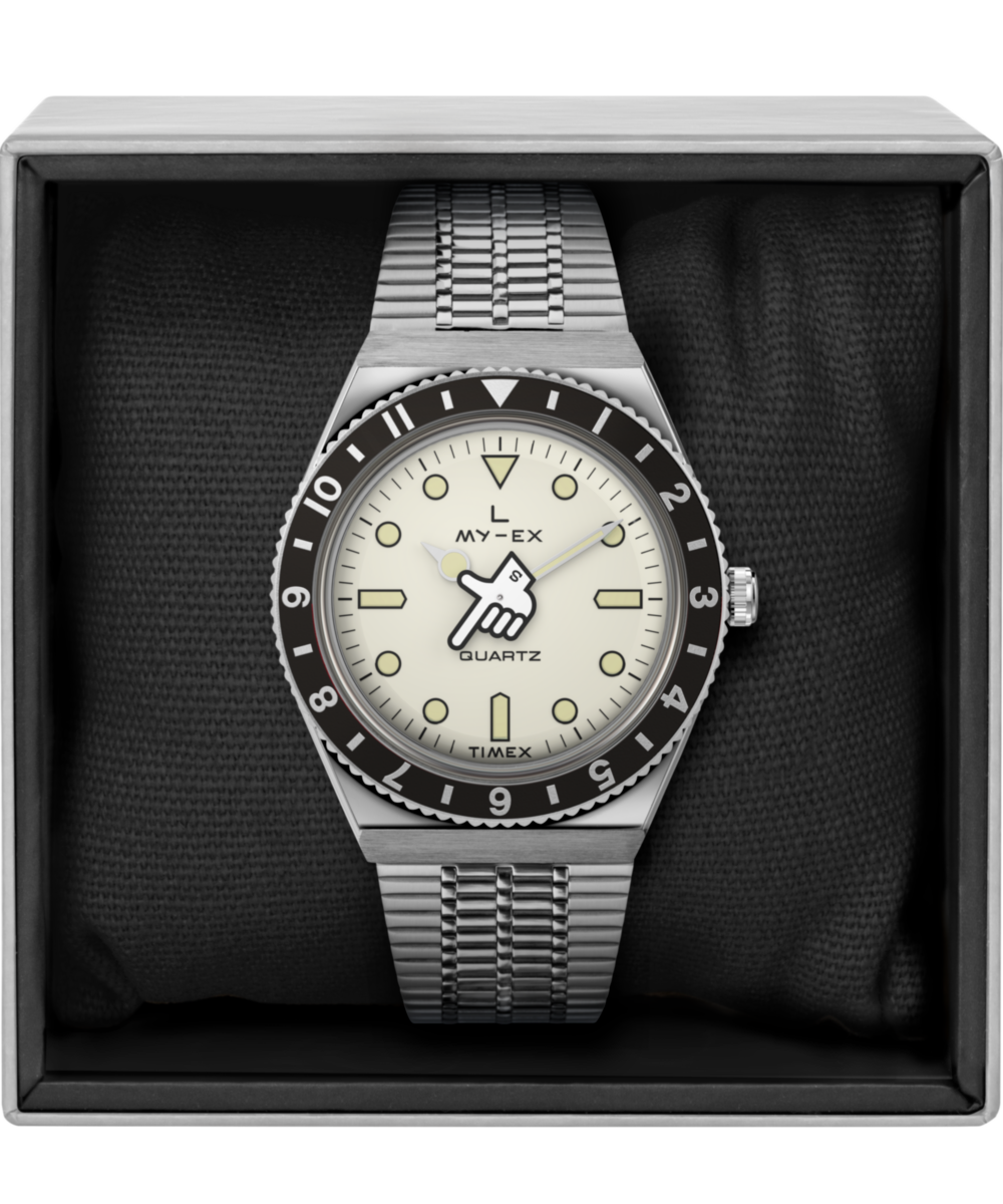 Timex x seconde/seconde/ Loser 38mm Stainless Steel Bracelet Watch - Image 6