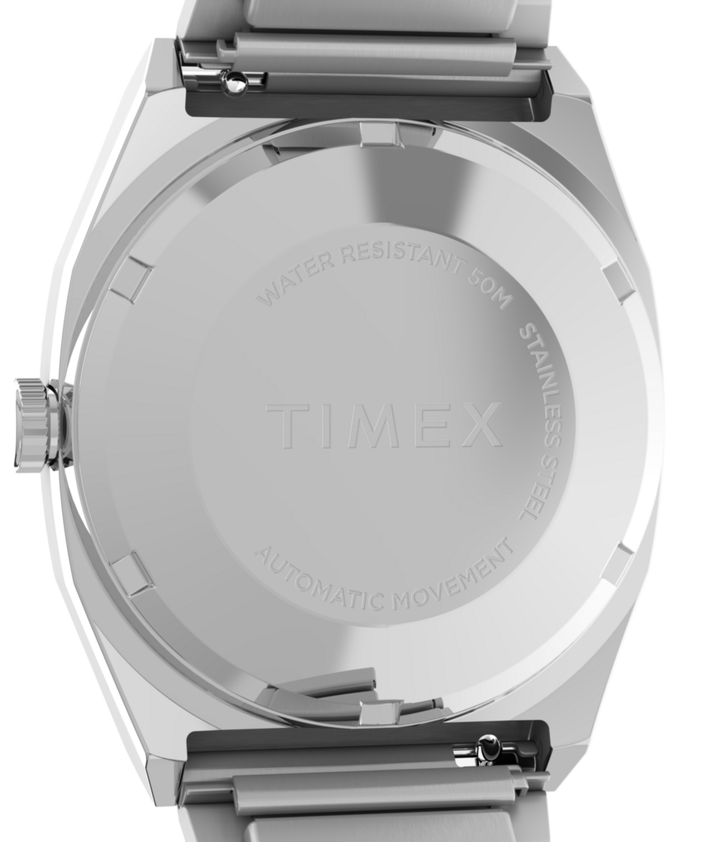 Timex® Automatic 1983 E Line Reissue 34mm Stainless Steel Expansion Band Watch - Image 5