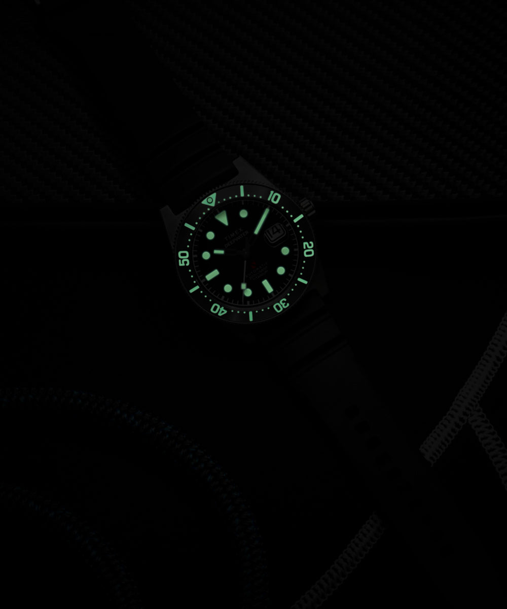 Deepwater Reef 200 Titanium Automatic 41mm Synthetic Rubber Strap Watch - Image 9