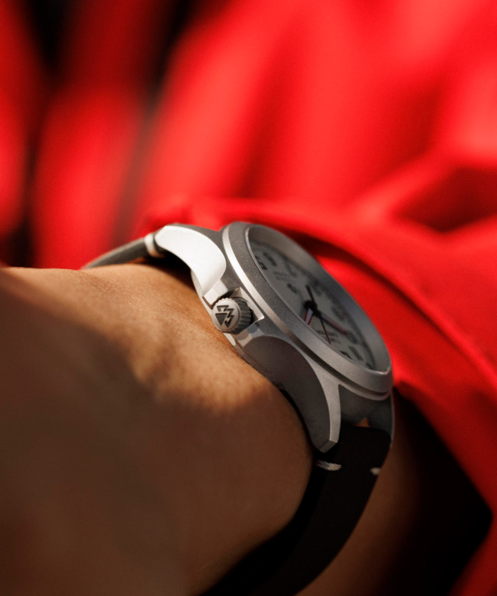 Expedition Titanium 38mm Leather Strap Watch - Image 3