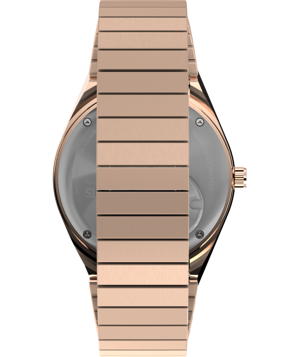 Peanuts® Q Timex® In Bloom 36mm Stainless Steel Expansion Band Watch - Image 3
