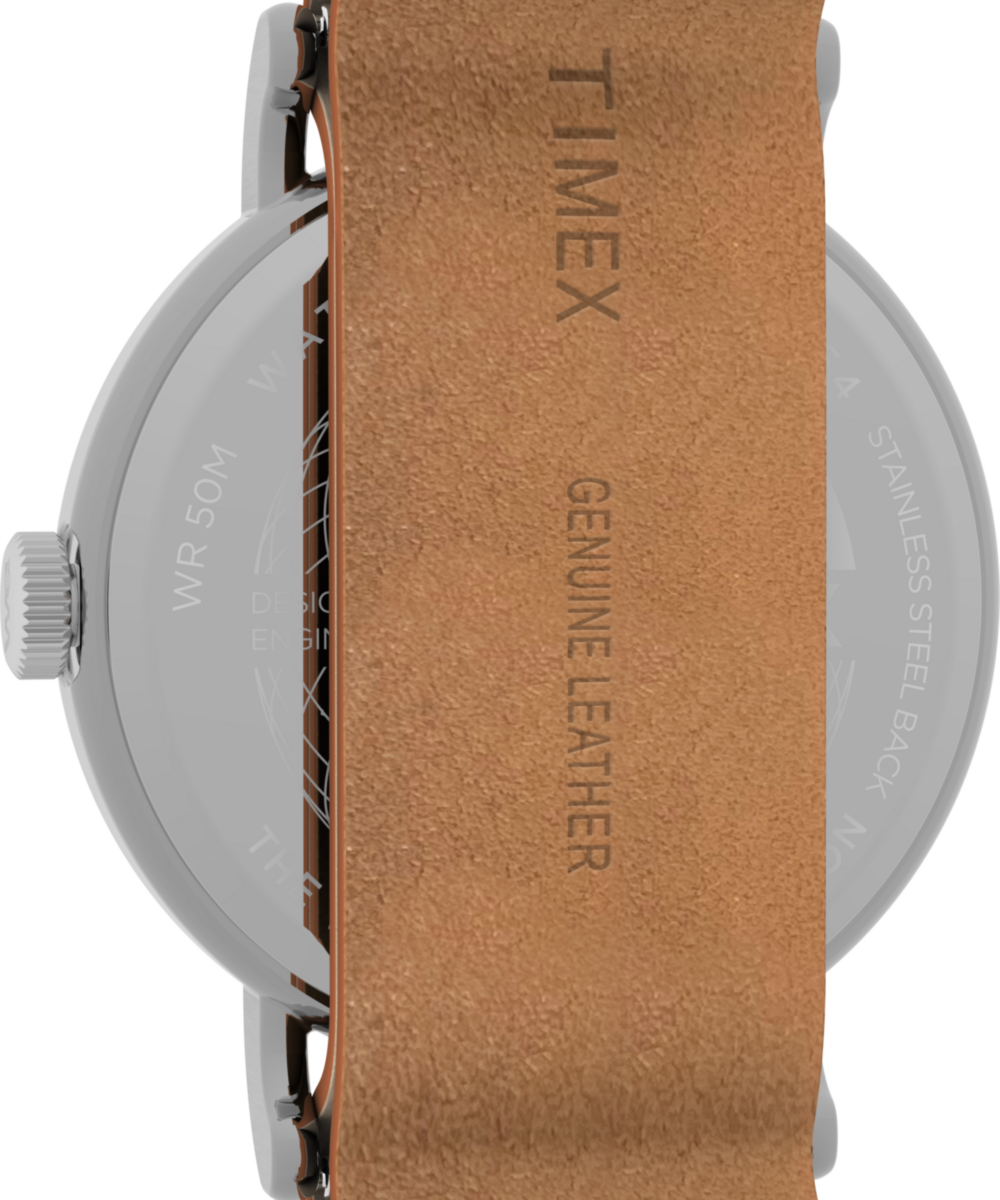 Weekender 40mm Leather Strap Watch - Image 7