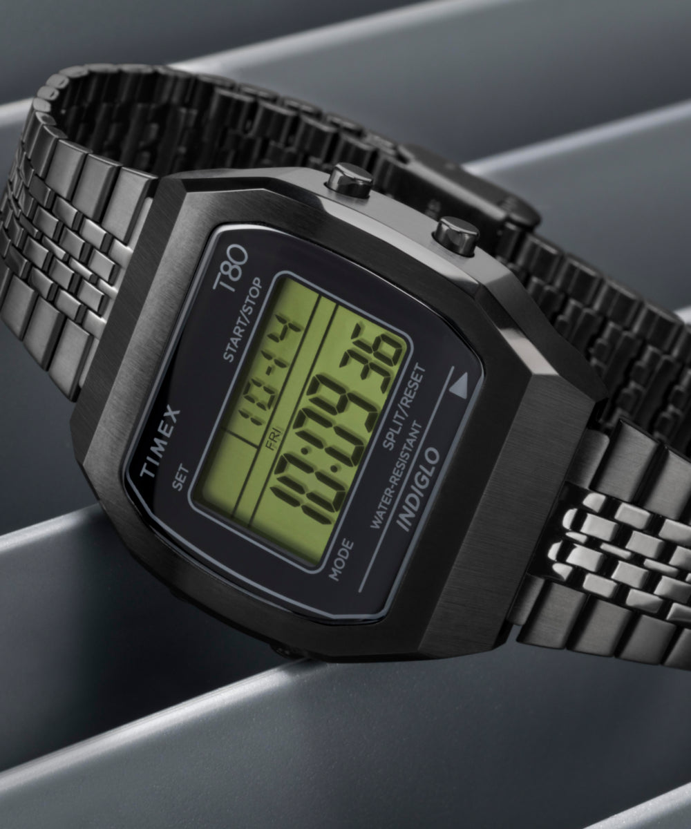 Timex T80 Steel 36mm Stainless Steel Bracelet Watch - Image 7
