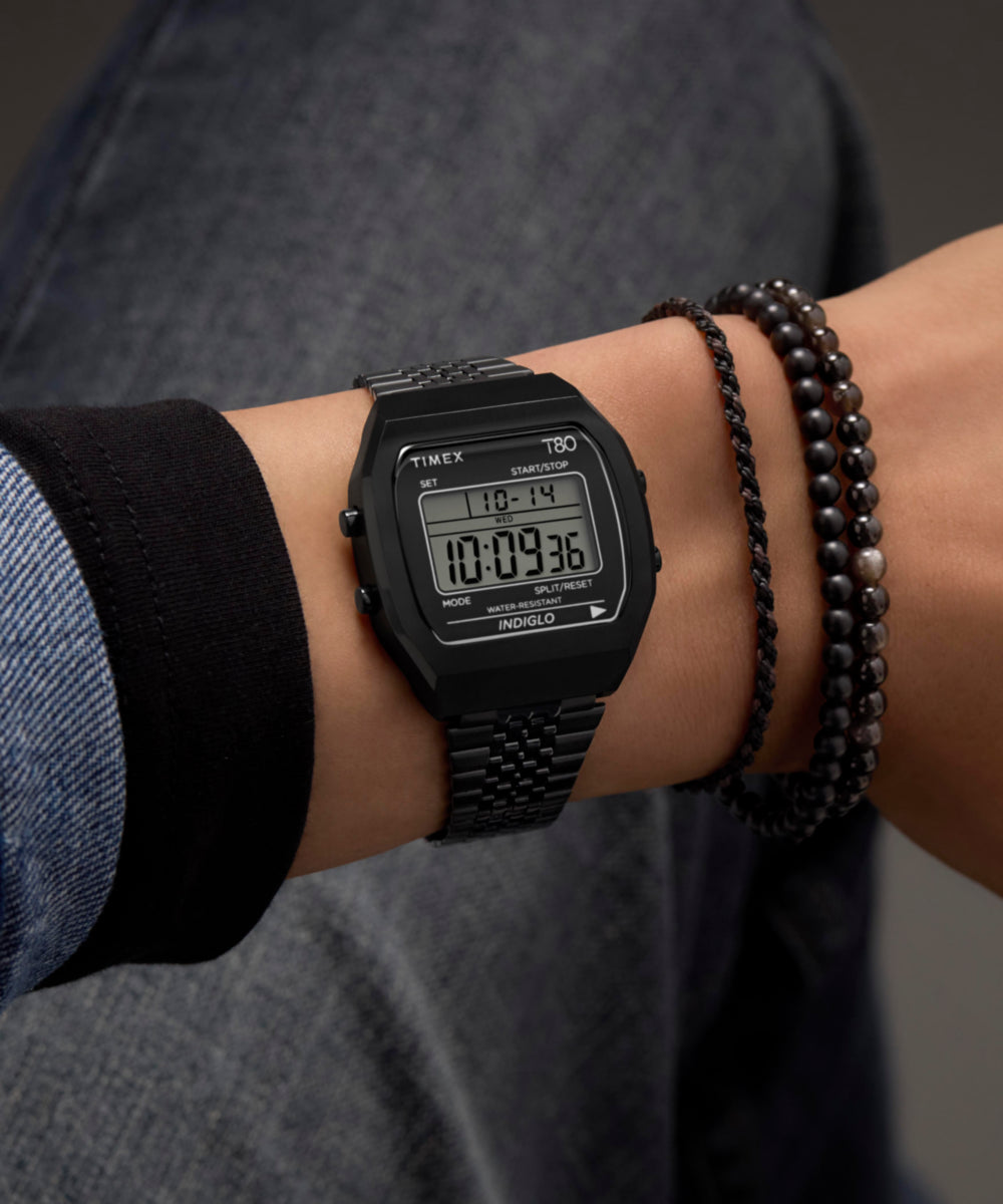 Timex T80 Steel 36mm Stainless Steel Bracelet Watch - Image 2