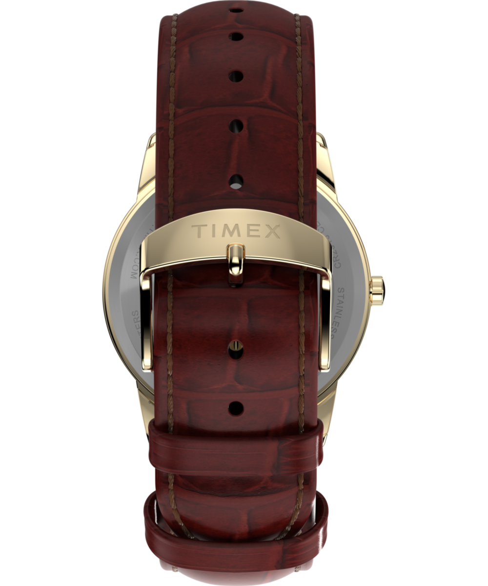 Easy Reader® 35mm Leather Strap Watch - Image 4