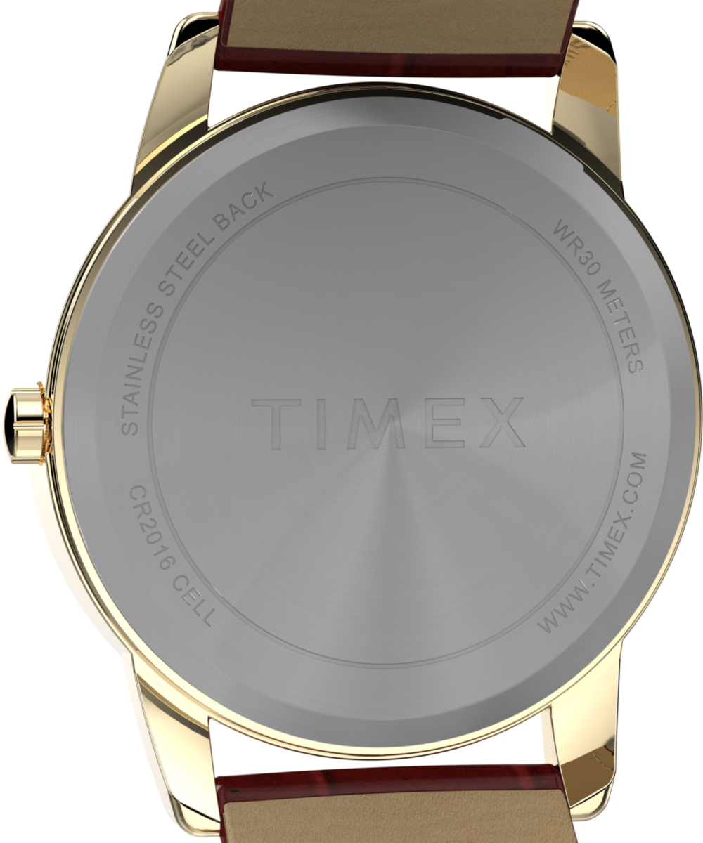 Easy Reader® 35mm Leather Strap Watch - Image 5