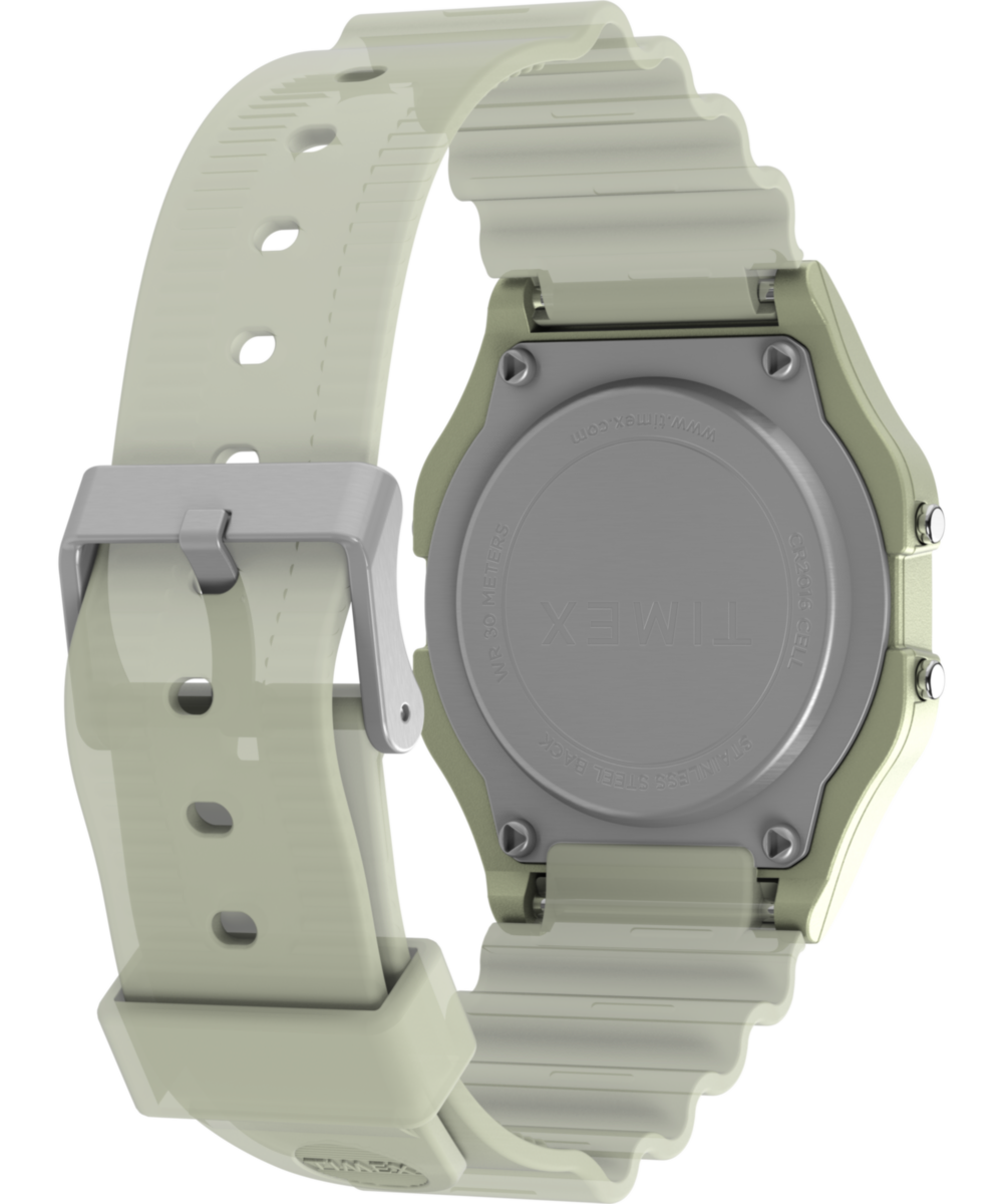 Timex T80 Glow in the Dark 34mm Resin Strap Watch - Image 5