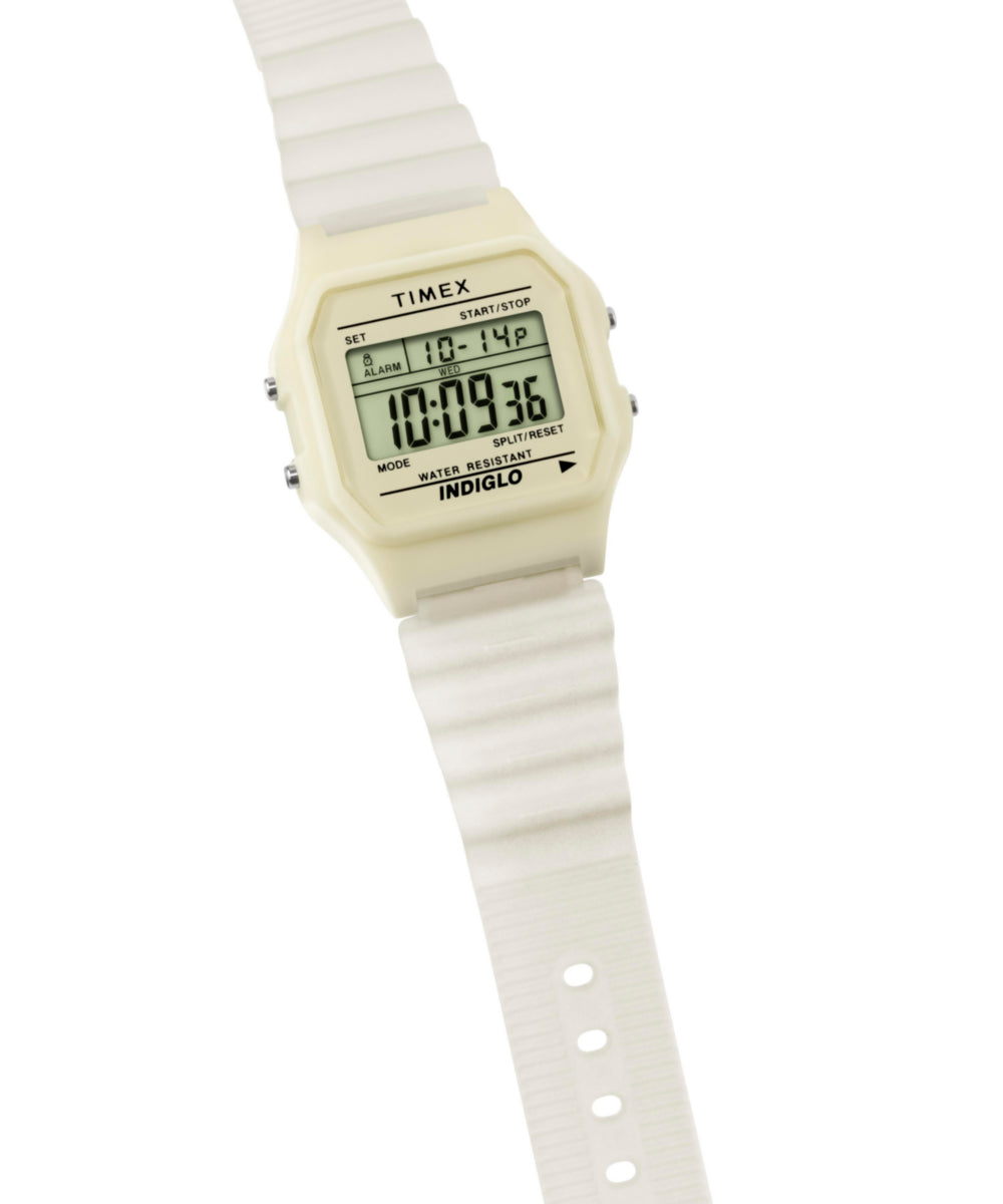Timex T80 Glow in the Dark 34mm Resin Strap Watch - Image 6