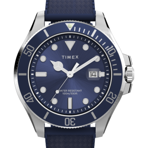 Harborside Coast 44mm Synthetic Rubber Strap Watch