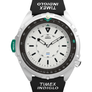 Timex 1995 Intrepid Reissue 46mm Synthetic Rubber Strap Watch