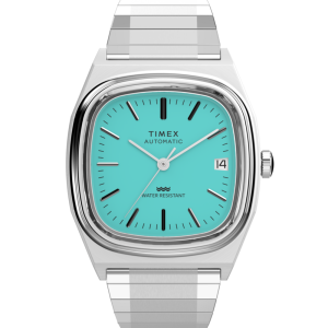 Timex® Automatic 1983 E Line 34mm Stainless Steel Expansion Band Watch