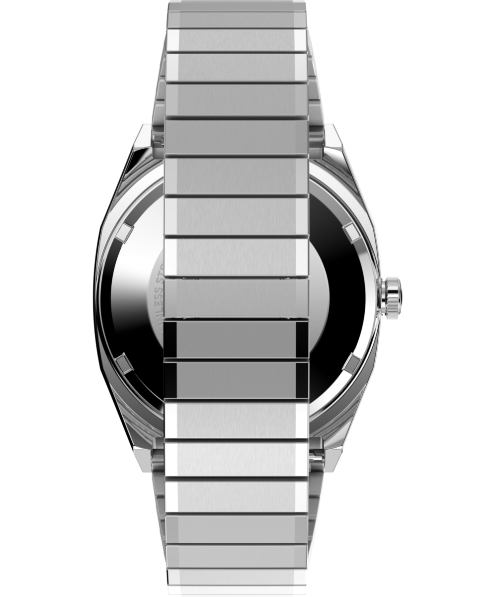 Timex® Automatic 1983 E Line 34mm Stainless Steel Expansion Band Watch - Image 4