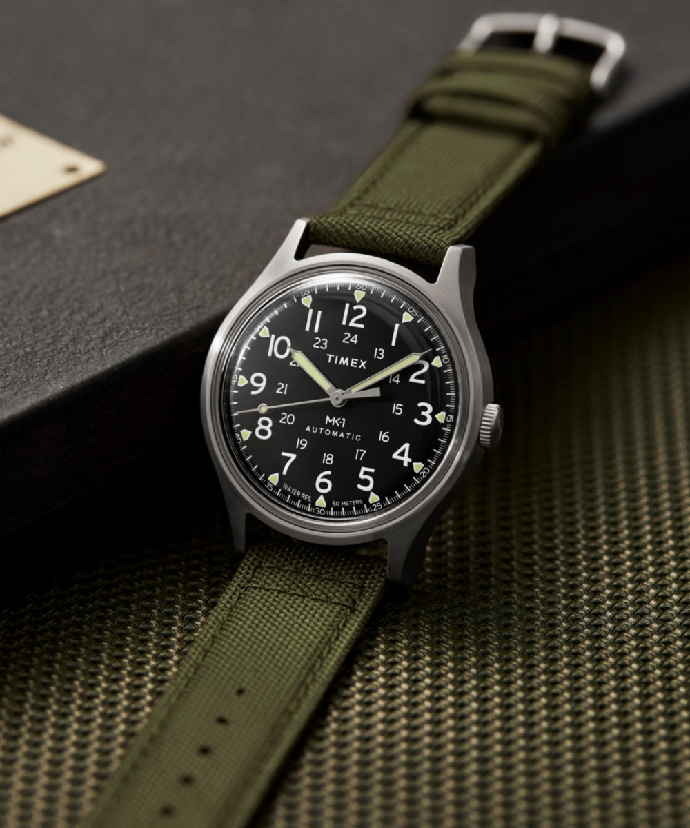 MK1® Automatic 40mm Fabric Strap Watch - Image 7
