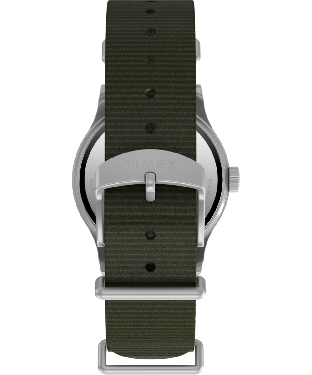 MK1® Hand-Wound 36mm Fabric Strap Watch - Image 5