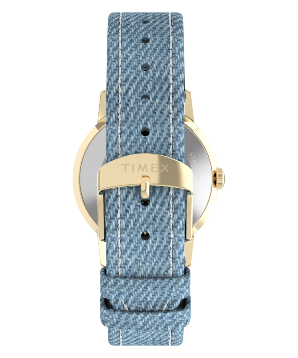 Peanuts® x Timex Marlin® 1965 Reissue Inspired Snoopy Tennis 34mm Fabric Strap Watch - Image 4