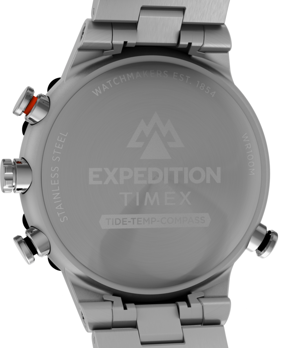 Expedition Tide-Temp-Compass 45mm Stainless Steel Bracelet Watch - Image 7