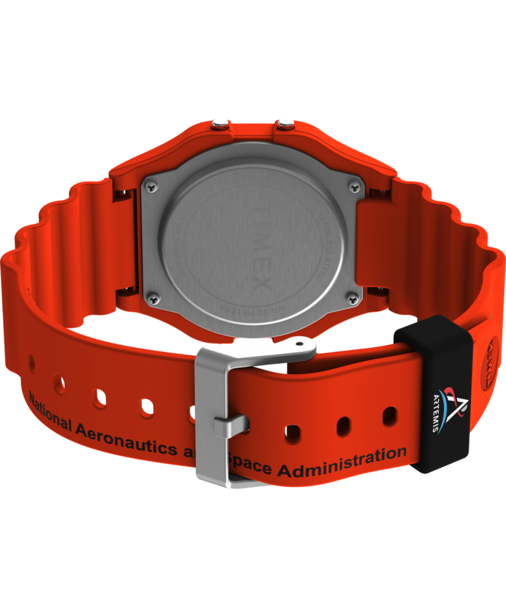 Timex Main Street NASA Artemis Digital 36mm Resin Strap Watch - Image 6