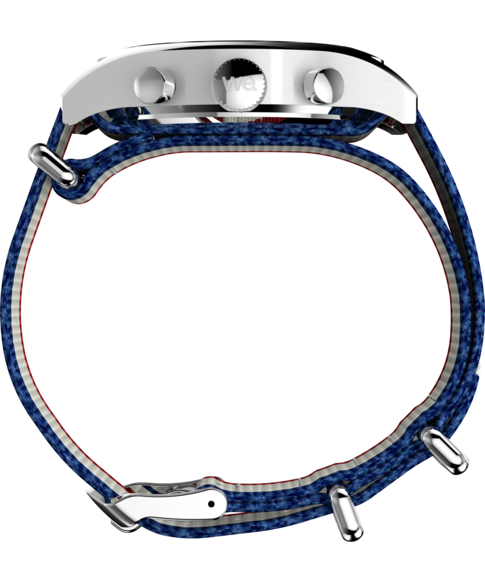Timex Weekender New England Chronograph 40mm Eco-Conscious Fabric Strap Watch - Image 2