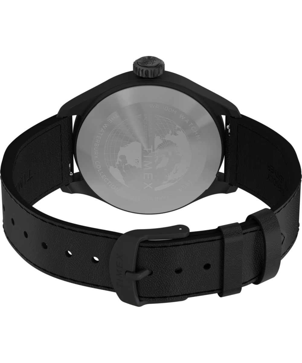 Waterbury Ace 41mm Leather Strap Watch - Image 6